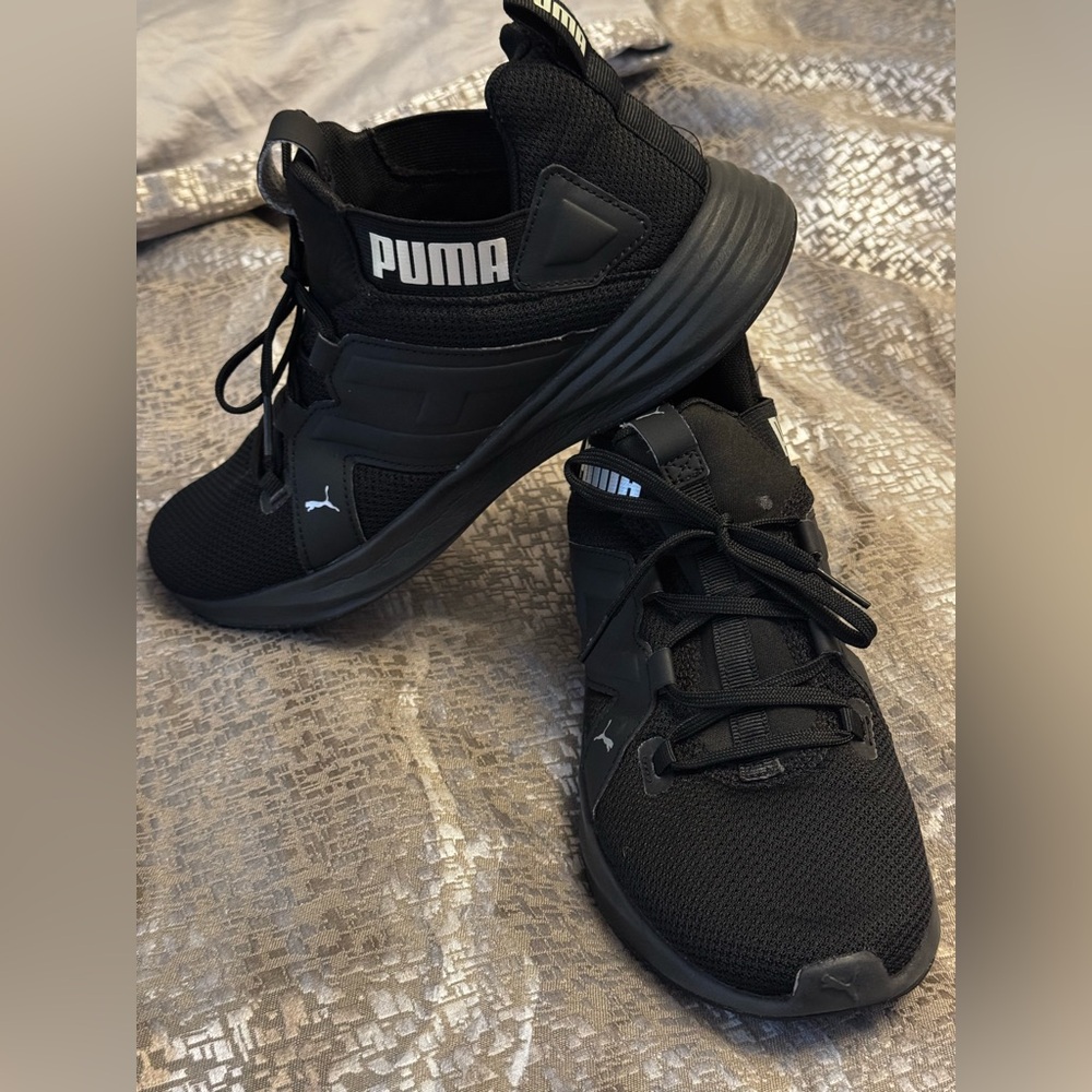 Puma Black Athletic Sneakers